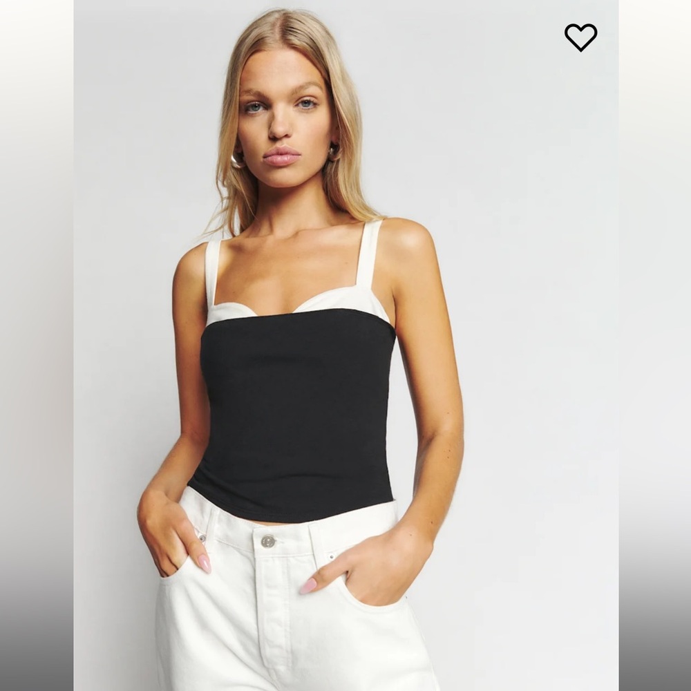 Reformation Harlan Knit Top size medium